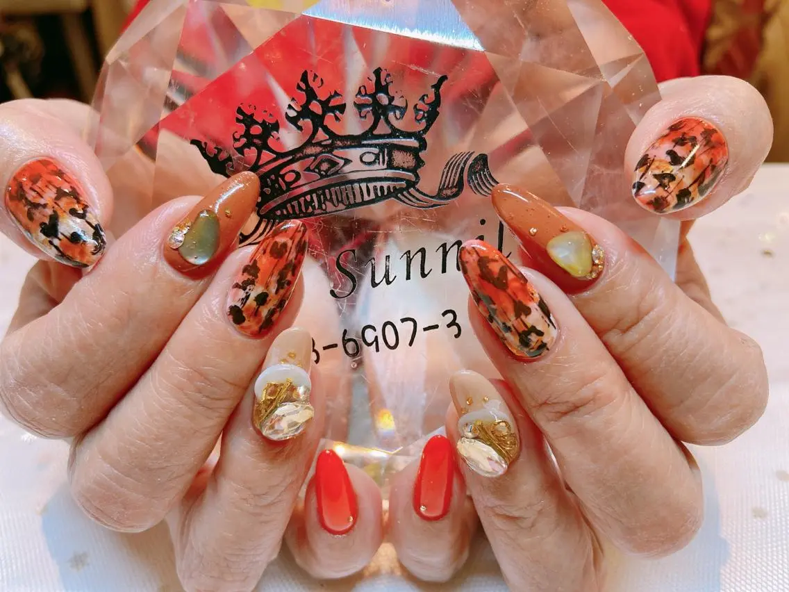 ネイル 長さだし専門店 M2 rikaのネイルデザイン