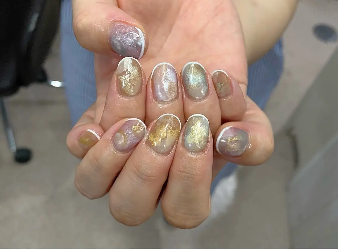 ネイル ニュアンスネイル ハンドネイル Salon Ｋのネイルデザイン