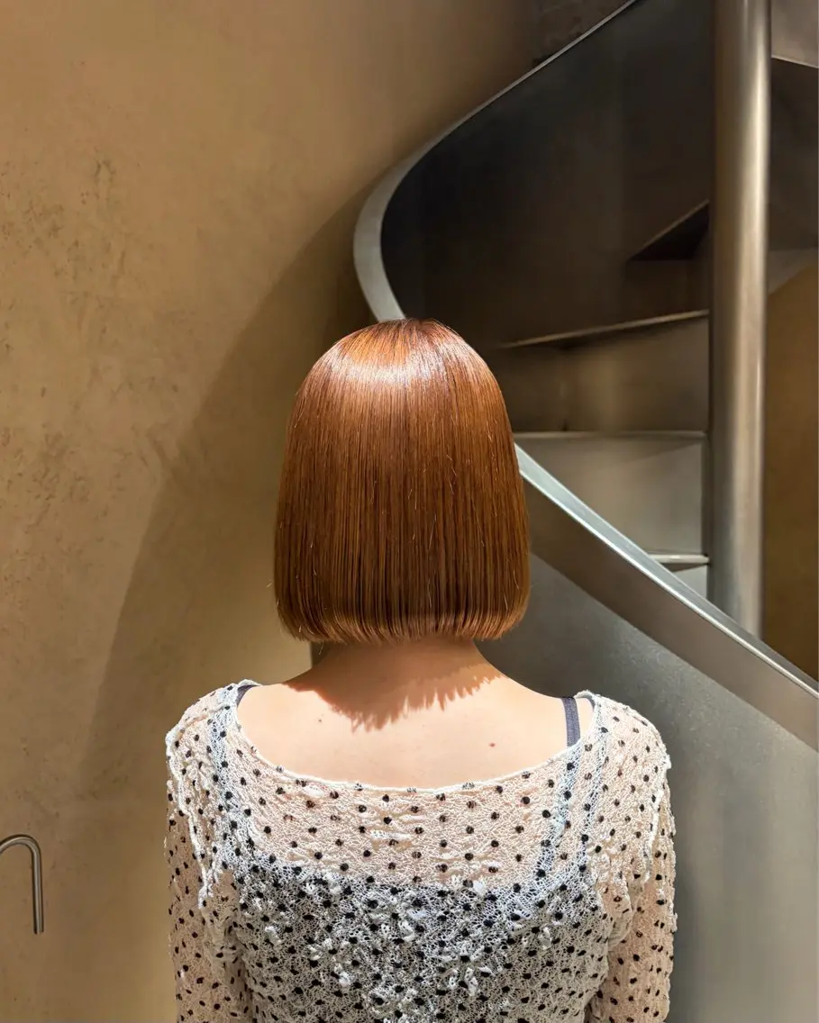 〈bob cut〉【7月3日 or 9日ご案内可能です◎！】 『期間限定』ぱっつんボブカット🍨の写真