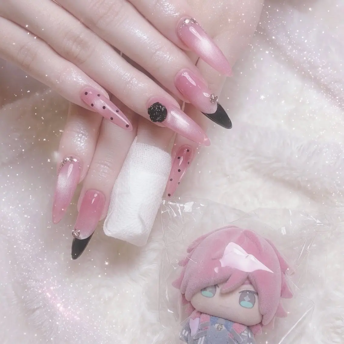 ネイル アートネイル フレンチネイル 持ち込み ハンドネイル Naruse Momoのネイルデザイン
