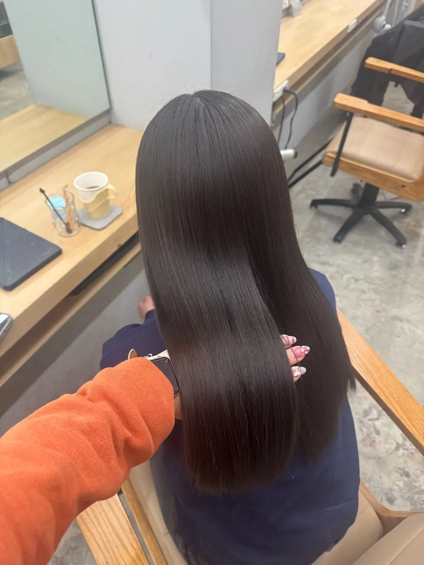 ロング ヘアカラー トリートメント ヘアセット sakura / color ✧のヘアスタイル