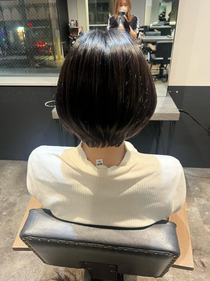 ショート 大阪🎀似合わせ /艶感カラー/長谷のヘアスタイル