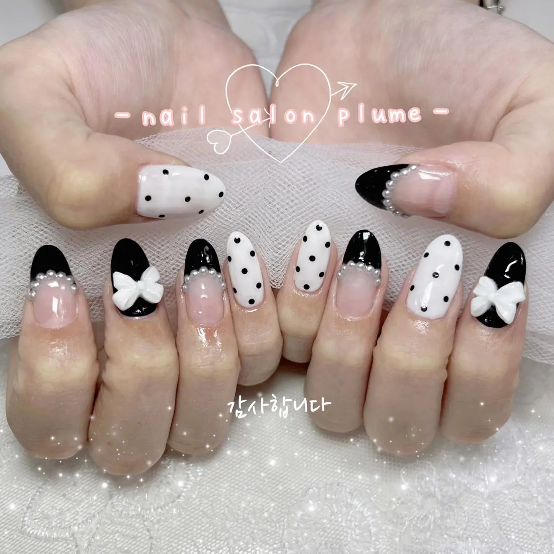 ネイル ハンドネイル plume nail ☆韓国ネイルのネイルデザイン