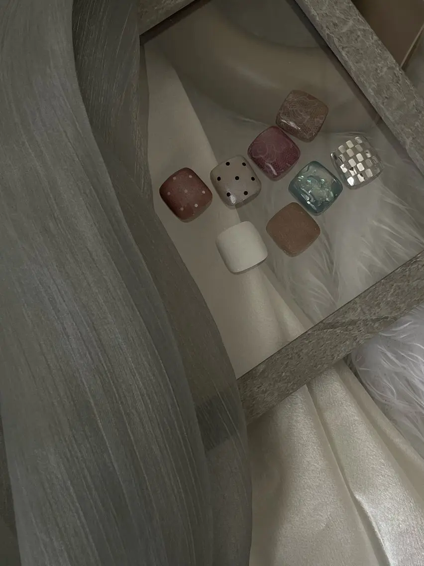 ネイル フットネイル シンプルネイル &MERCI nail maoのネイルデザイン