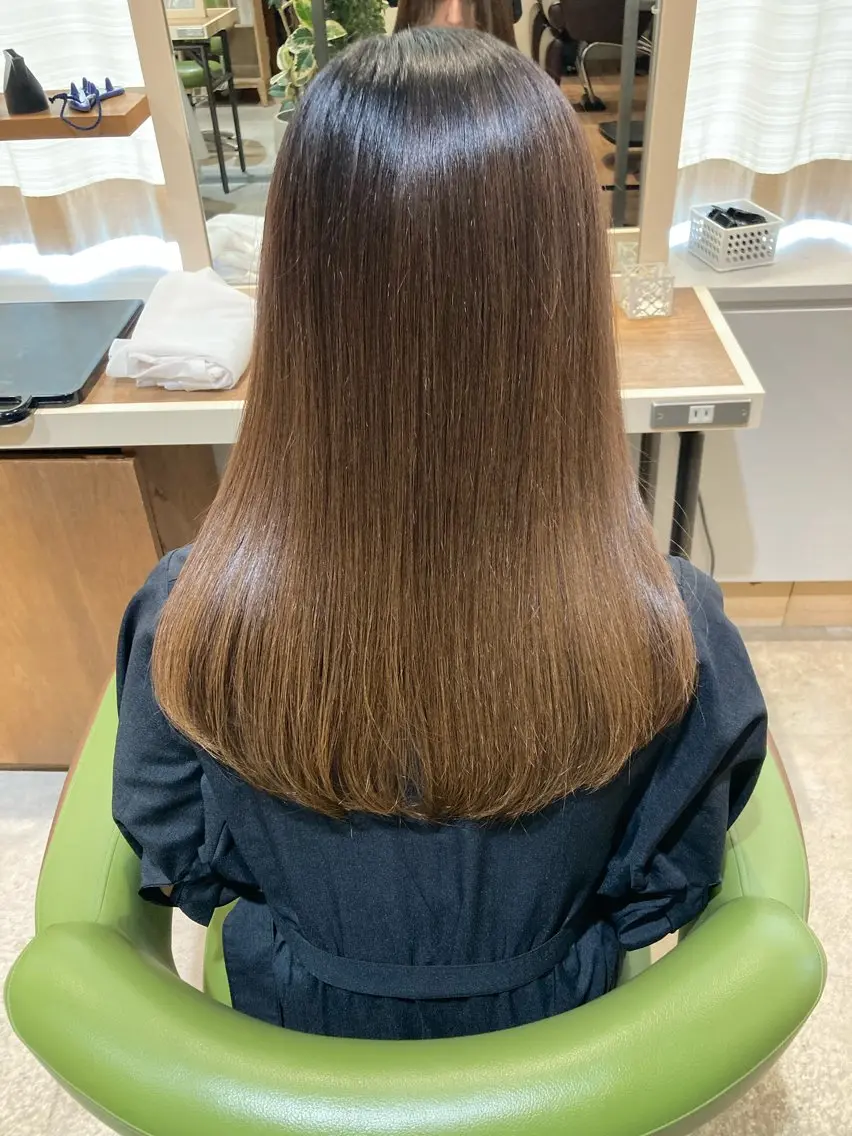 【最高級のトリートメント】美革縮毛矯正の写真