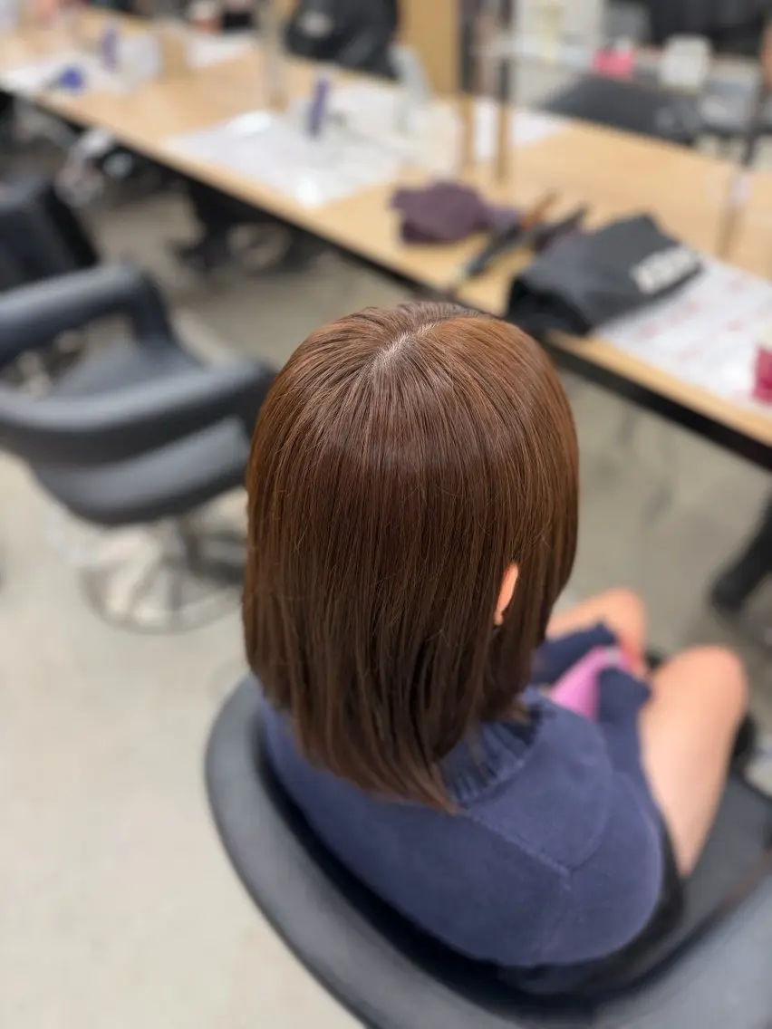 カラー 透明感カラー🫧 EMAのヘアスタイル