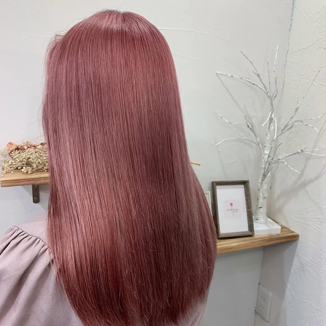 セミロング カラー アディクシーカラー アクアカラー アッシュ バレイヤージュ ベージュカラー ✨ブリーチマスター✨ オクヤマヨウスケのヘアスタイル
