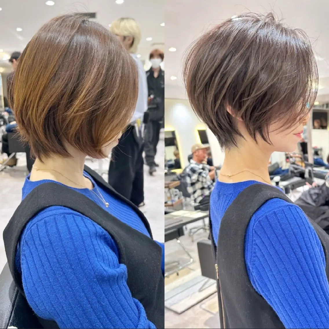 🌟丸みショート🌟シャンプー・ブロー付き🫧の写真