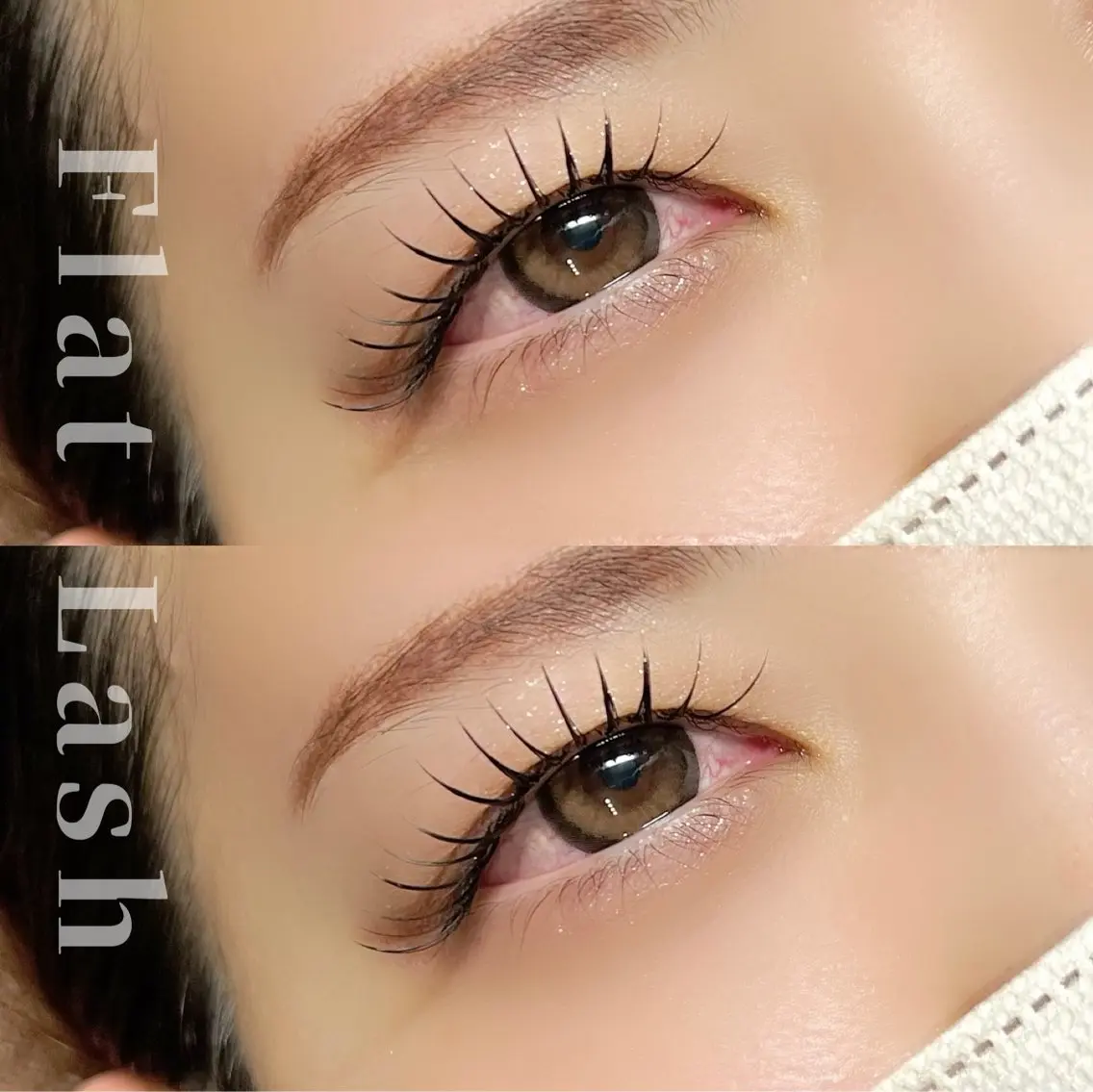 フラットラッシュ80本の写真