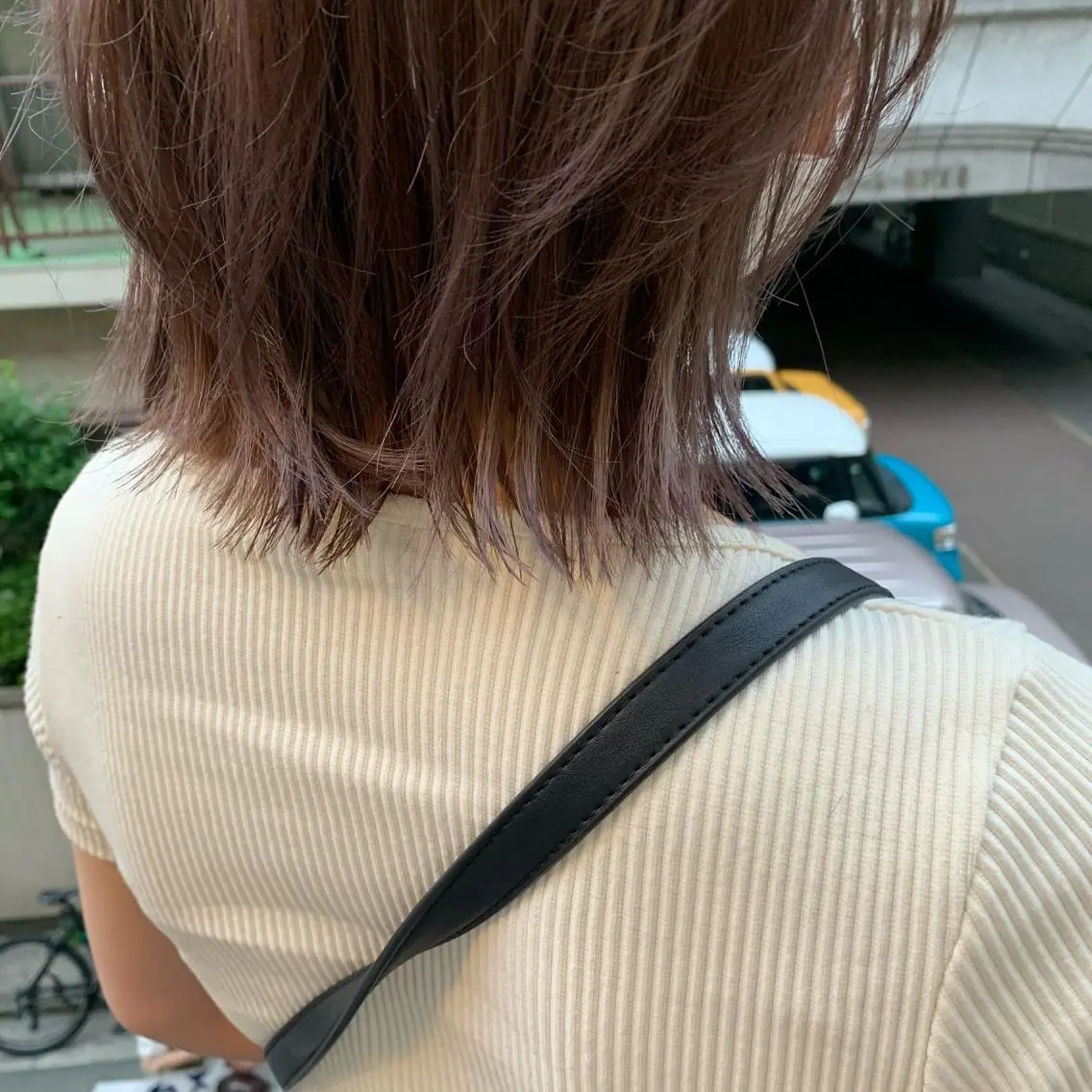カラー ヘアカラー MARU パーマ/レイヤーのヘアスタイル