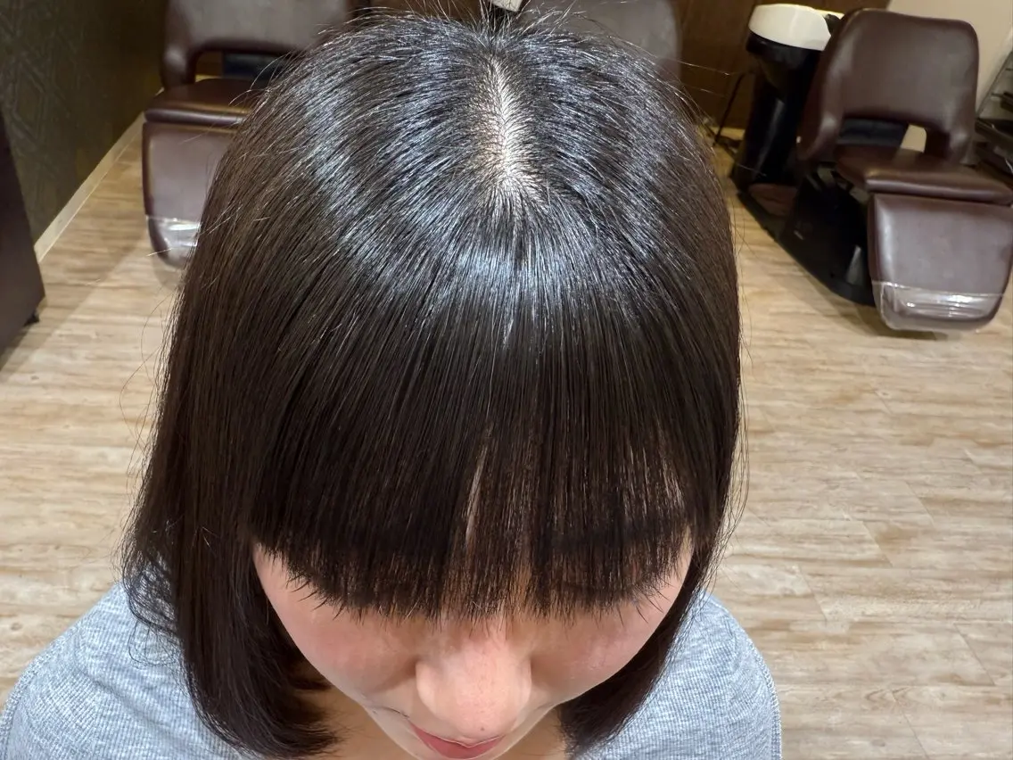 ロング メンズパーマ 似合わせカットのヘアスタイル