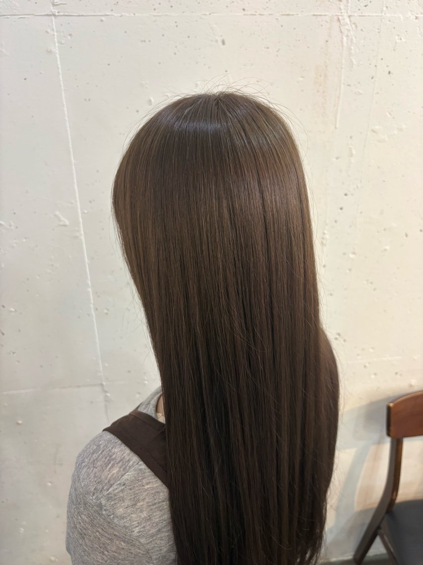 カラー ブラウンカラー 透明感カラー 江頭 諒晟のヘアスタイル