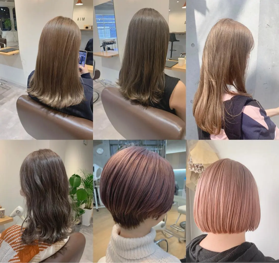 カラー MIA 菅原のヘアスタイル