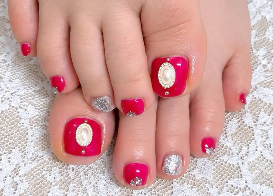 ネイル フットネイル rsh nailのネイルデザイン