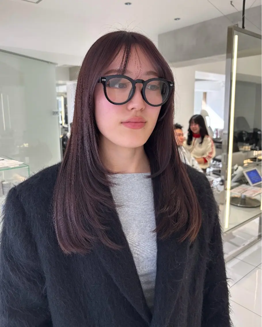 ロング レイヤーカット 🤍tomoka 🤍のヘアスタイル
