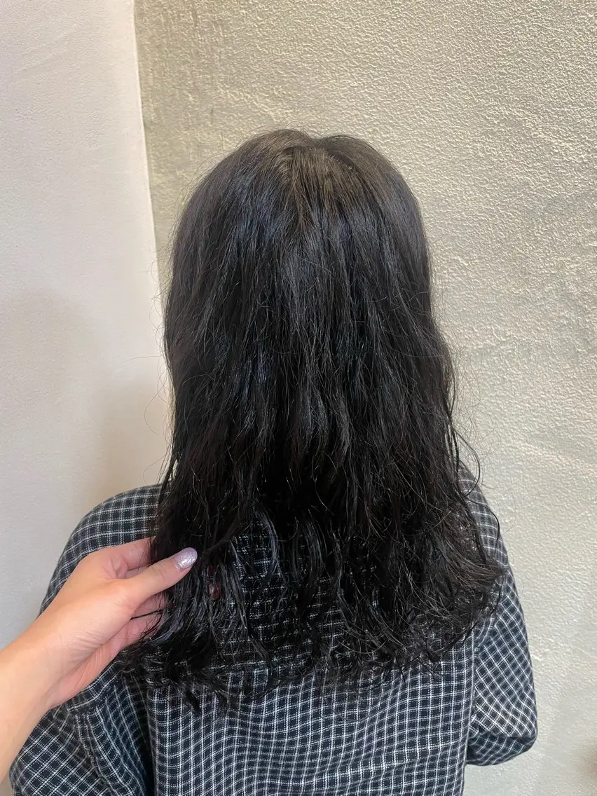 カットパーマの写真