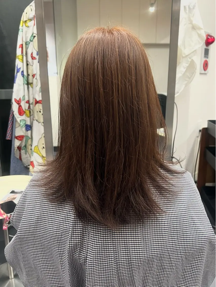 カラー 伊東杏珠 TRモデル募集中のヘアスタイル
