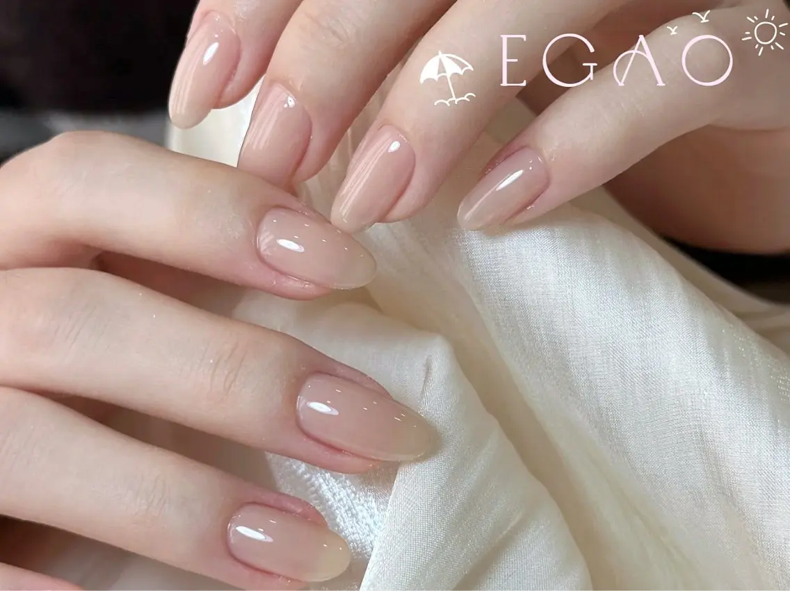 ネイル アートネイル フットネイル フレンチネイル ジェルネイル グラデーション ハンドネイル EGAO NAIL 錦糸町店のネイルデザイン