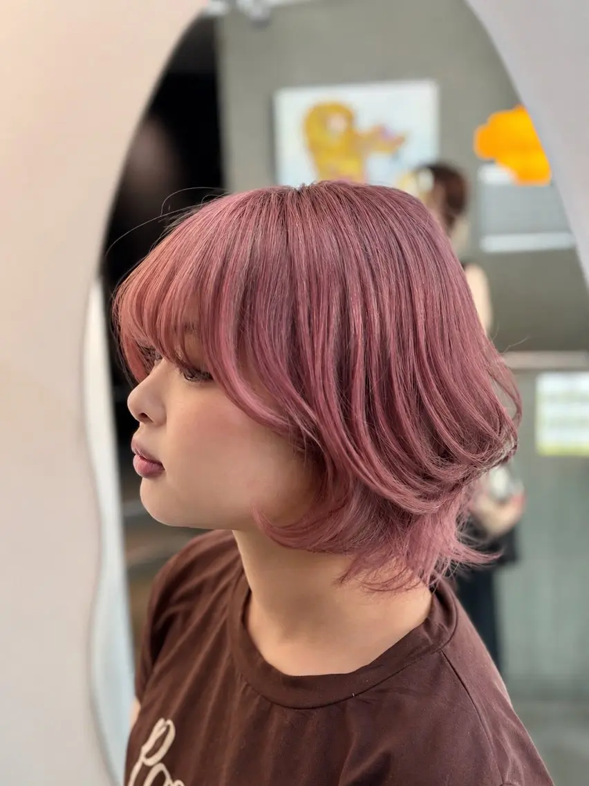 ショート ヘアカラー 🍒KAHOE🍒 Rooohairのヘアスタイル