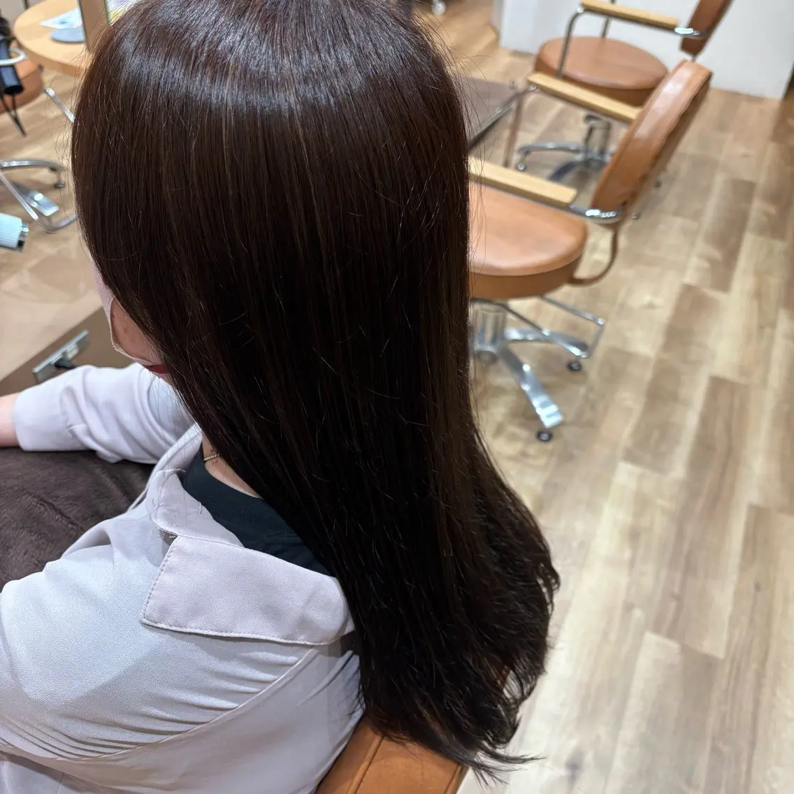カラー ハイライトカラー 小西 七菜子のヘアスタイル