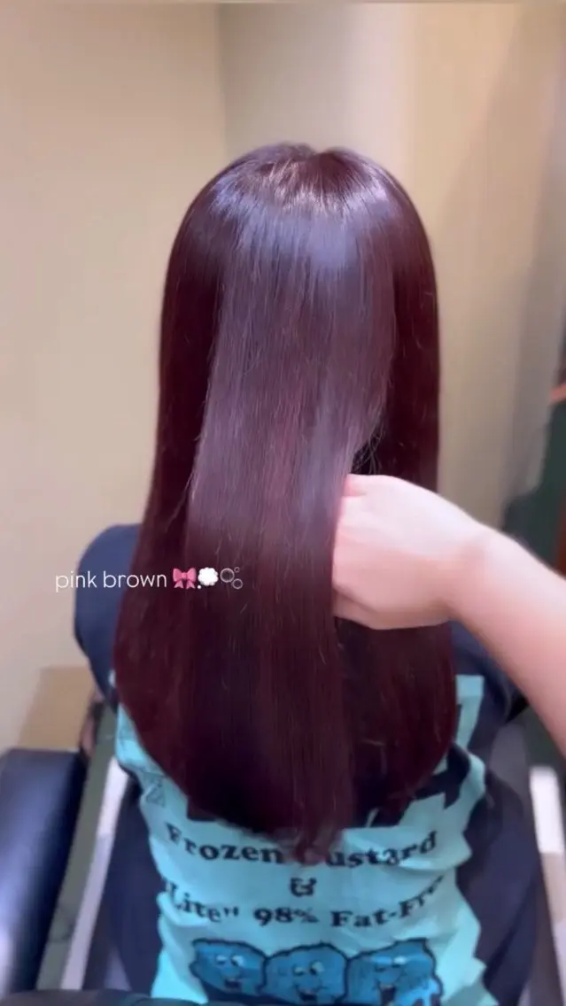透明感たっぷり高発色カラー✨【ブリーチなしWカラー】🎀💭の写真