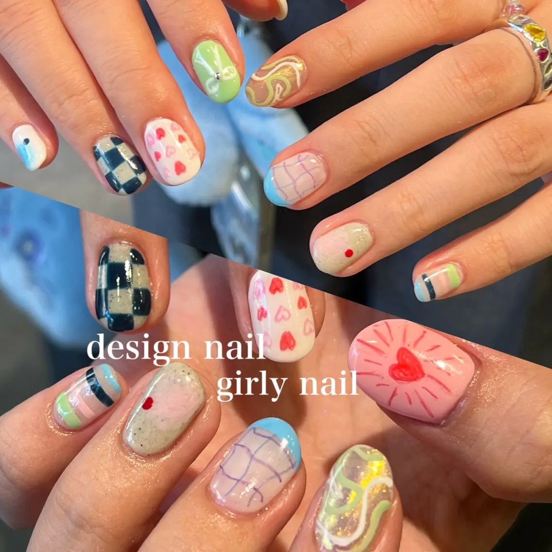ネイル ハンドネイル ZEST kalon RINAのマツエク・マツパデザイン