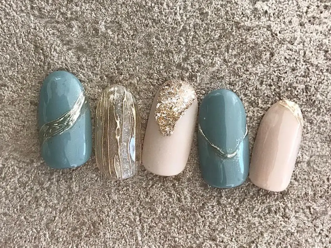 ネイル kiki nail &brow二子玉川のネイルデザイン