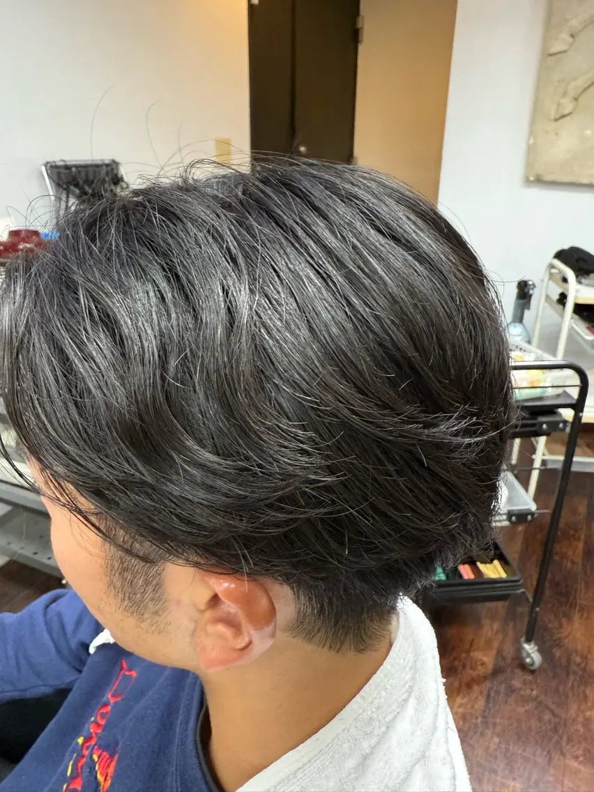 カット+ワンカールパーマの写真