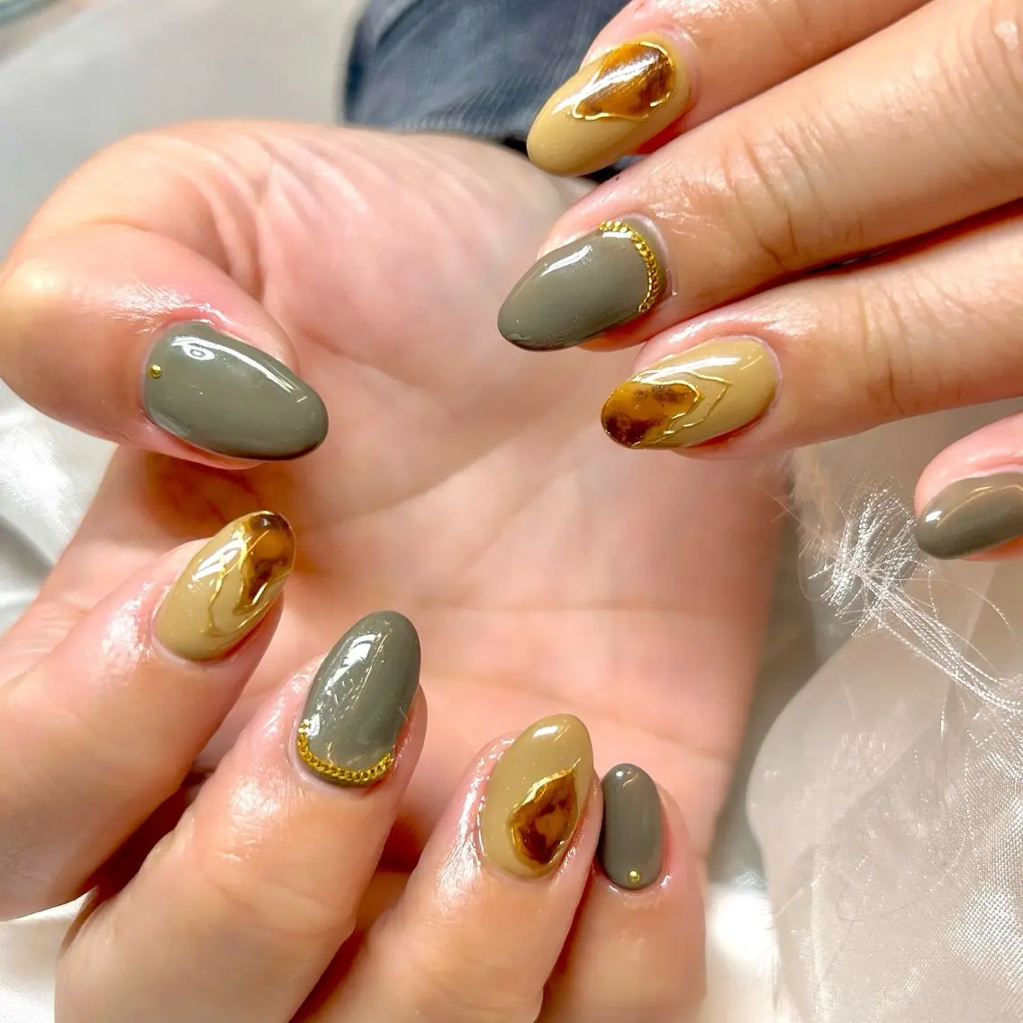 ネイル ハンドネイル clover nailのネイルデザイン