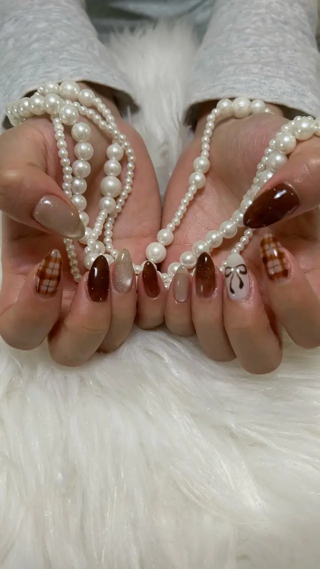 ネイル ハンドネイル BELLUNA Mizuki❤︎のネイルデザイン