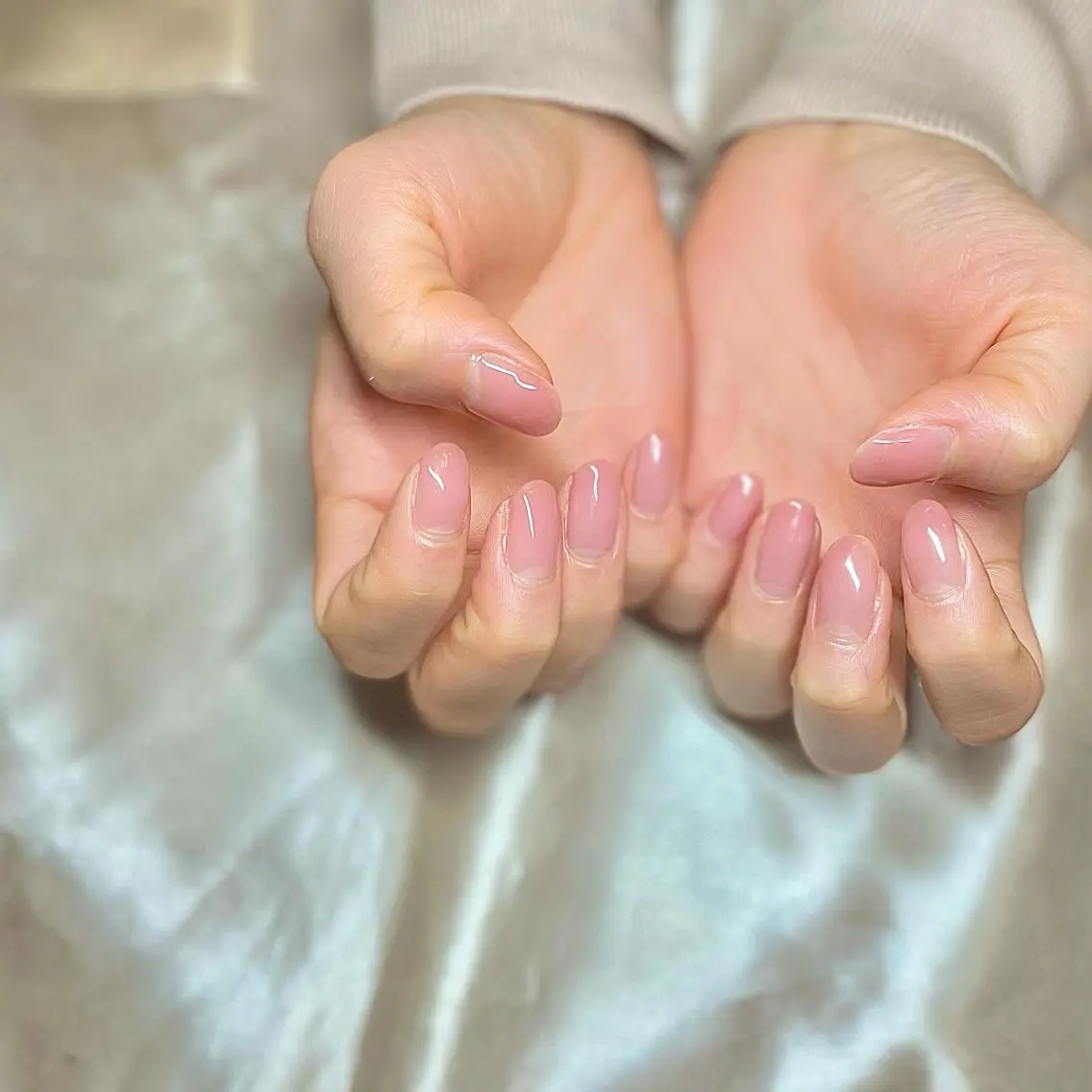 ミディアム カラー パーマ ヘアアレンジ メンズ キッズ ネイル マツエク・マツパ アイブロウ ピンクカラー カラーマツエク ピンク el. by Aoのネイルデザイン