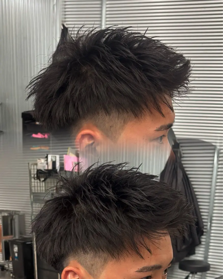 ショート メンズ メンズショート ショートヘア カット 波巻き/ツイスパ/ 短髪/鈴木俊也のヘアスタイル