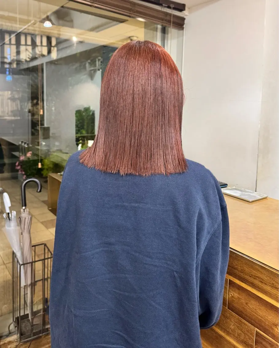 ショート ヘアカラー 永田 侑也のヘアスタイル