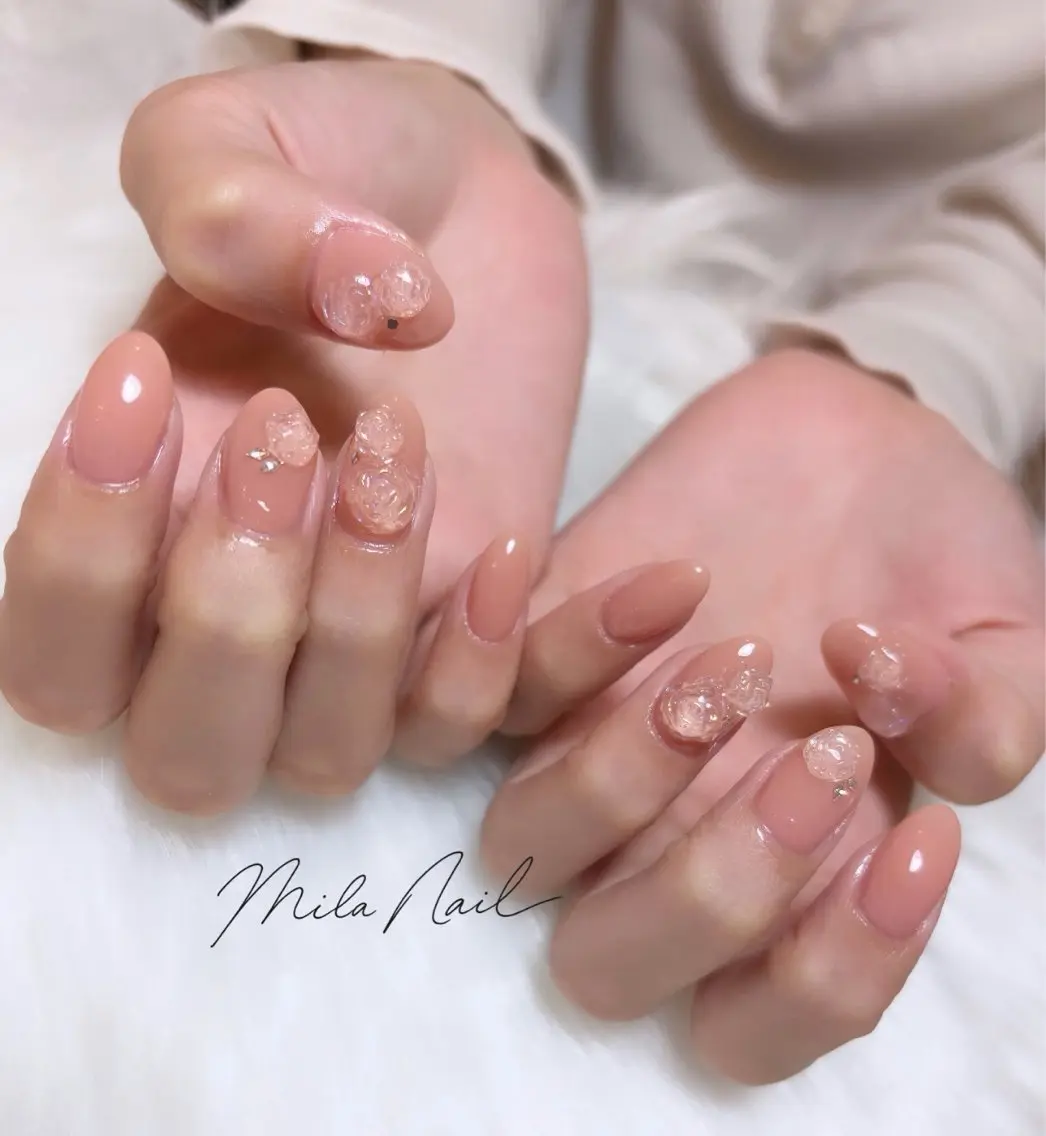 ネイル ワンカラーネイル ハンドネイル Mila Nailのネイルデザイン