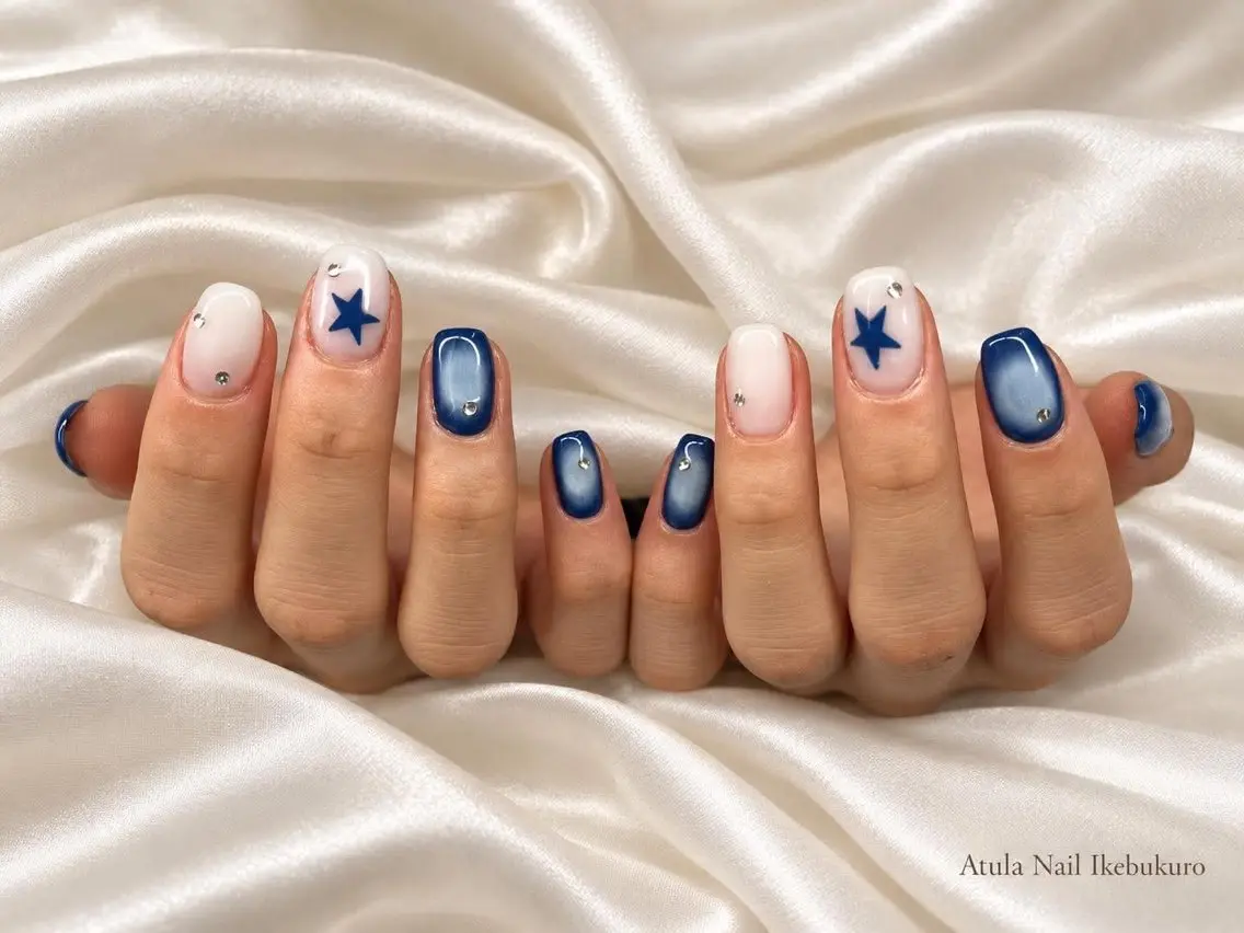 ネイル ハンドネイル ATULA nail Mariのネイルデザイン