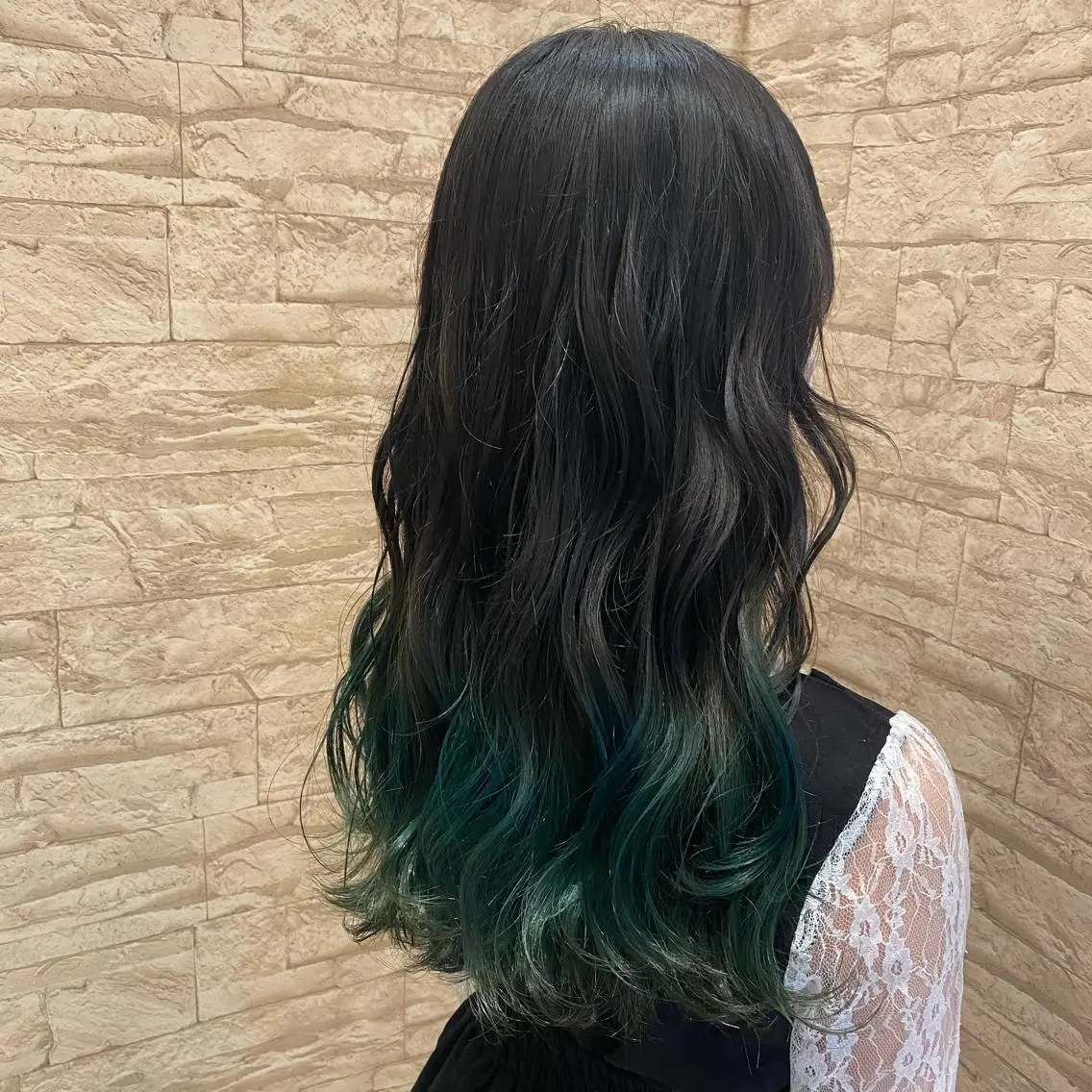 ロング カラー ダブルカラー 韓国風🇰🇷 MAAYAのヘアスタイル