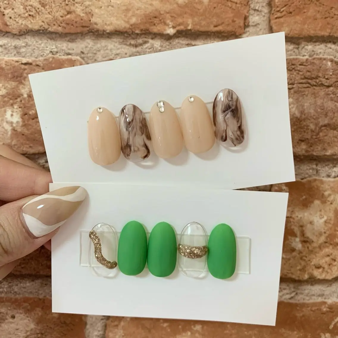 ネイル ハンドネイル Nailsalon BLOOM🌷 山崎のネイルデザイン