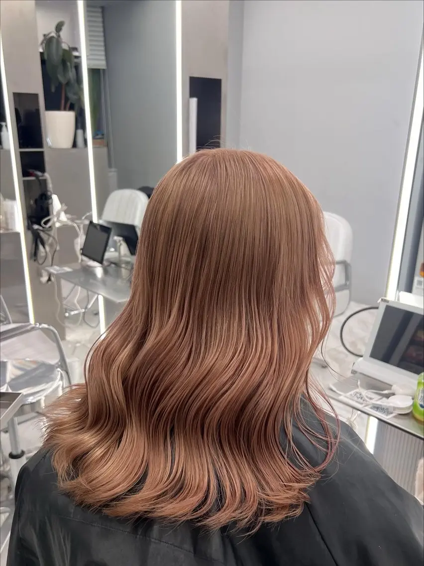 ミディアム カラー ヘアアレンジ ヘアカラー kayo吉祥寺カラー モデル募集中✨のヘアスタイル