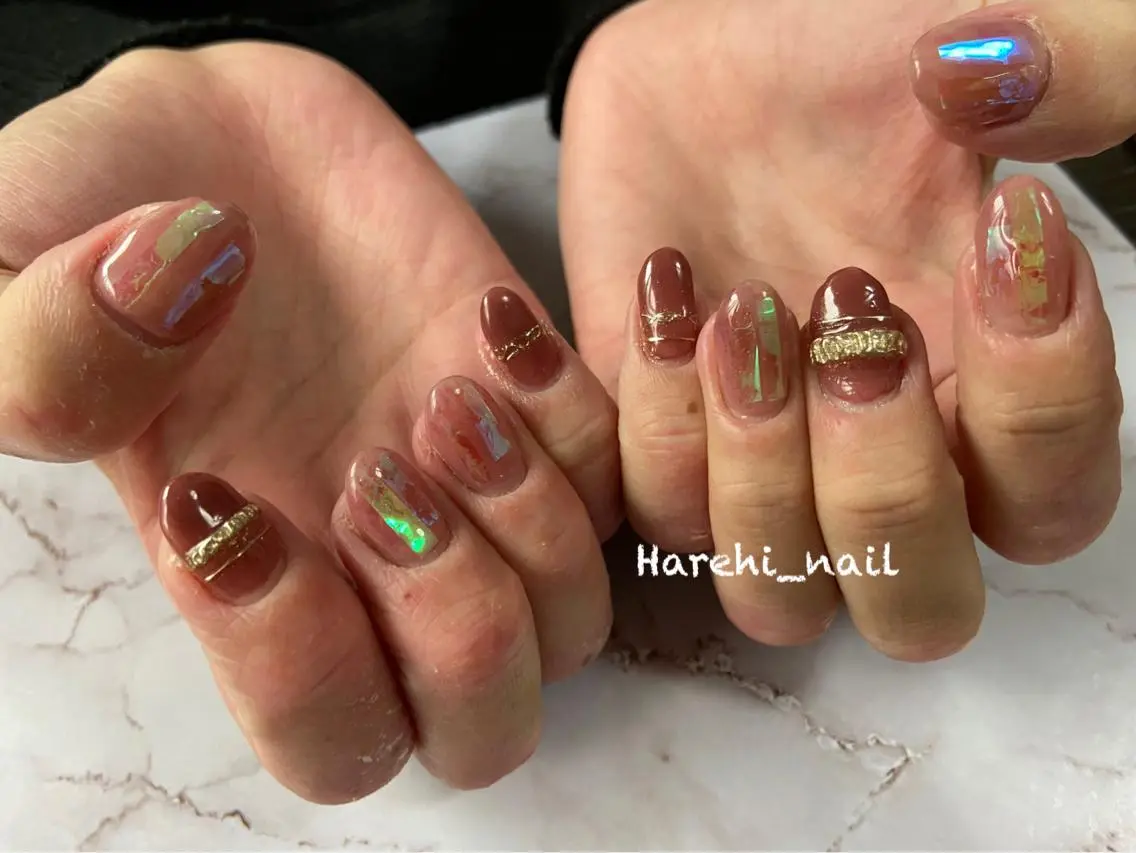ネイル ハンドネイル Harehi_ nailのネイルデザイン