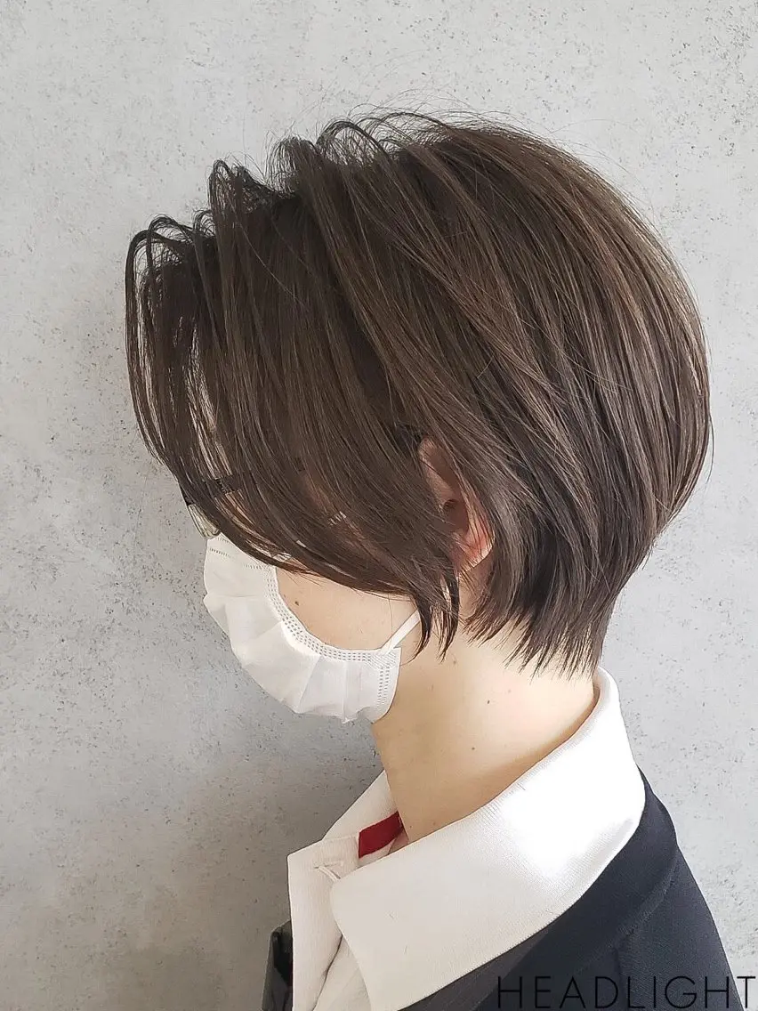 ショート 原野 実優羽のヘアスタイル