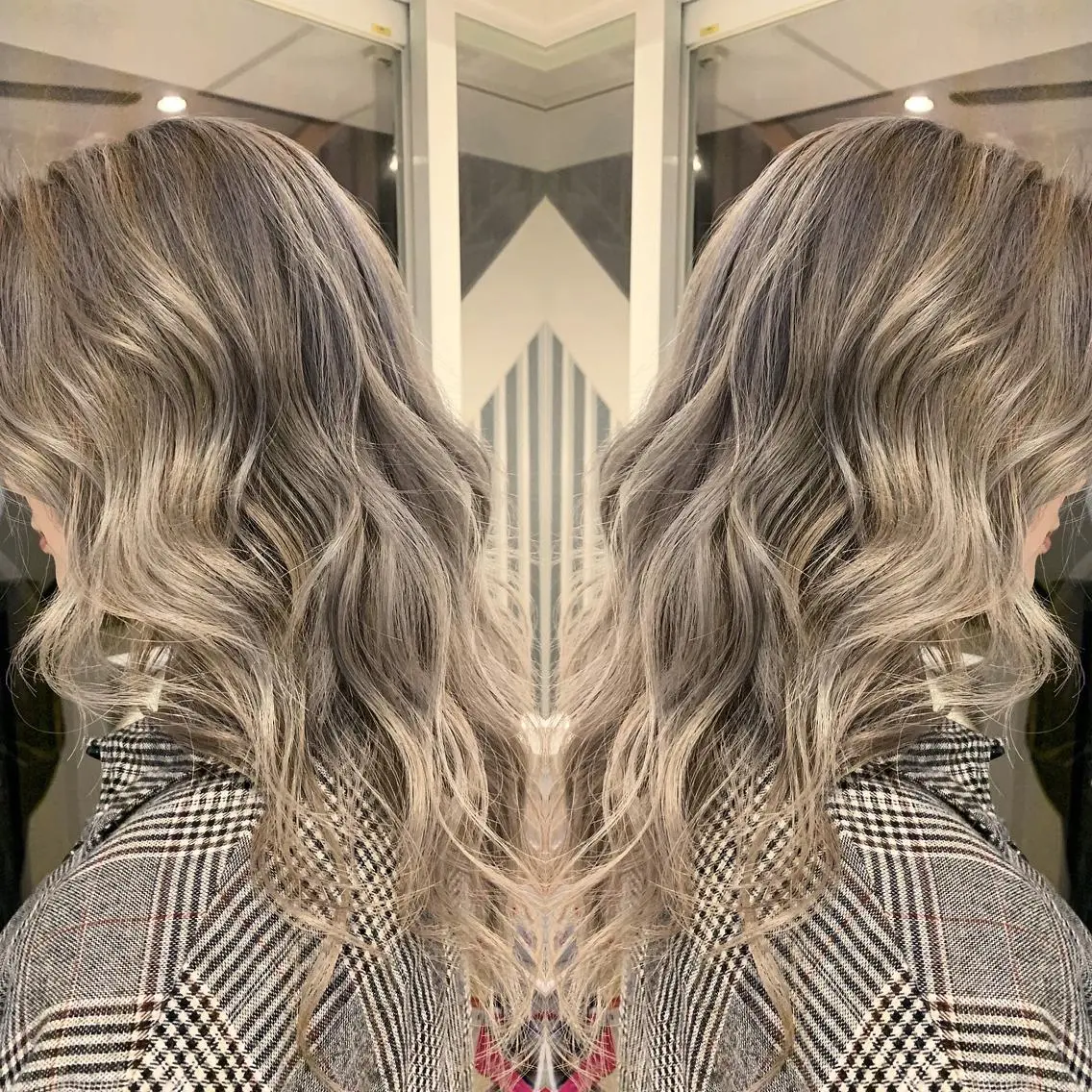 セミロング カラー ヘアアレンジ ヘアカラー トリートメント 🎨カラー満足度 500%💫ヅル💫のヘアスタイル