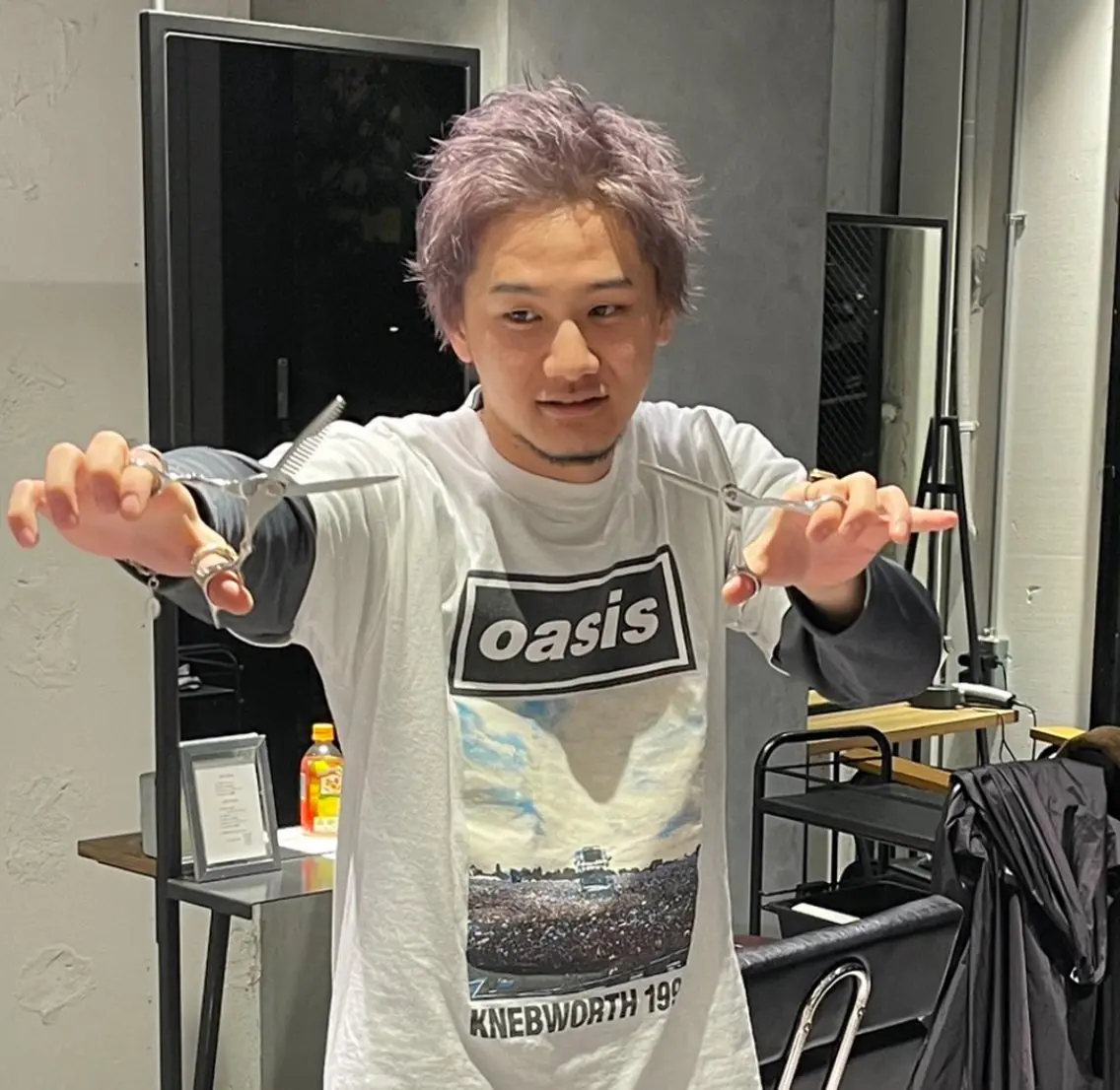 ショート カラー メンズ カット ヘアカラー 🔱メンズパーマ特化 🔱山下和輝のヘアスタイル