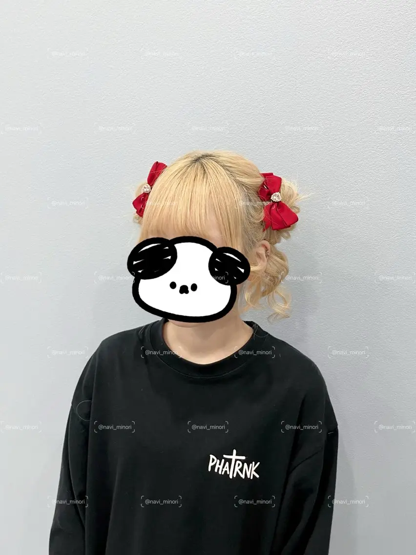 セミロング ヘアアレンジ Hairset minoriのヘアスタイル