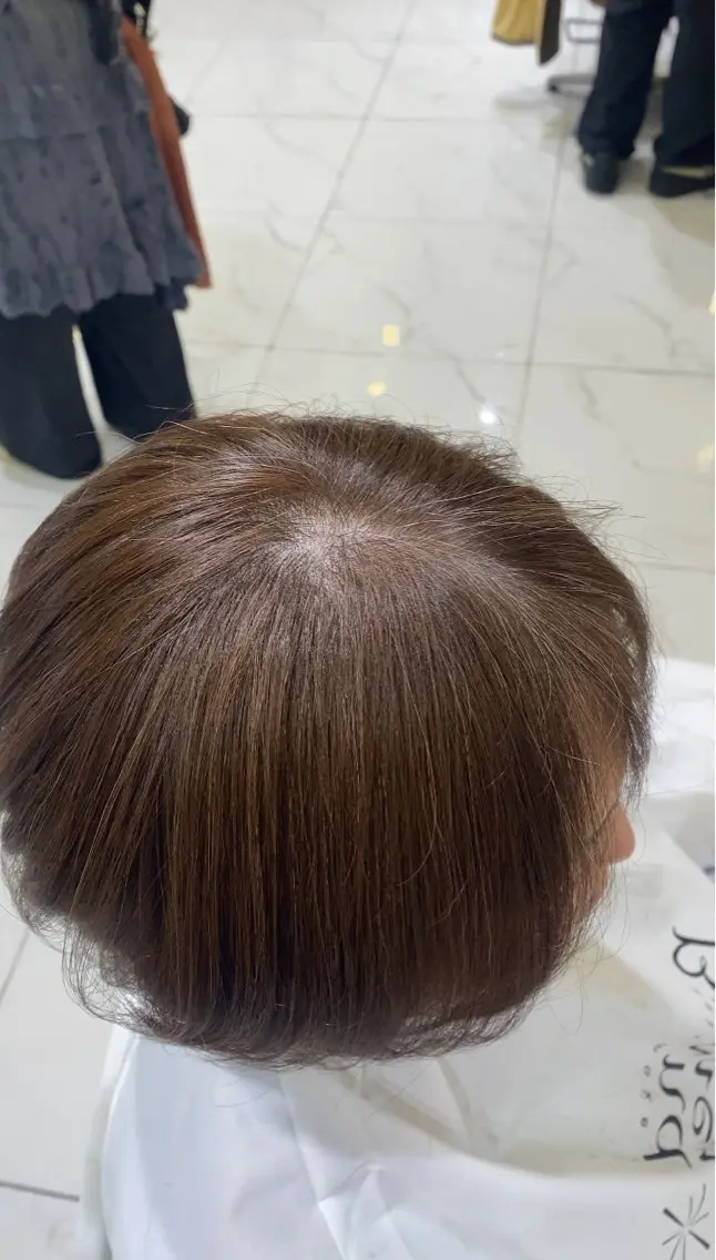 ショート カラー 透明感カラー 坂井 茅聖のヘアスタイル