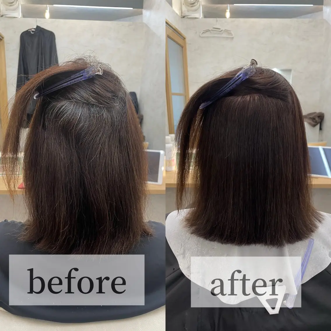 ショート カラー パーマ カット ヘアカラー 縮毛矯正 トリートメント 高橋 芽衣のヘアスタイル