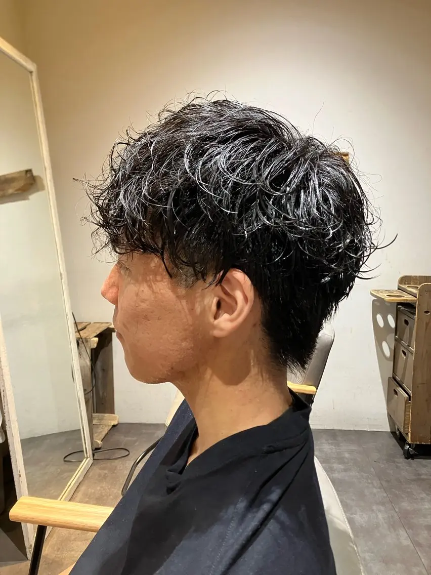 パーマ 柴田 胡桃のヘアスタイル
