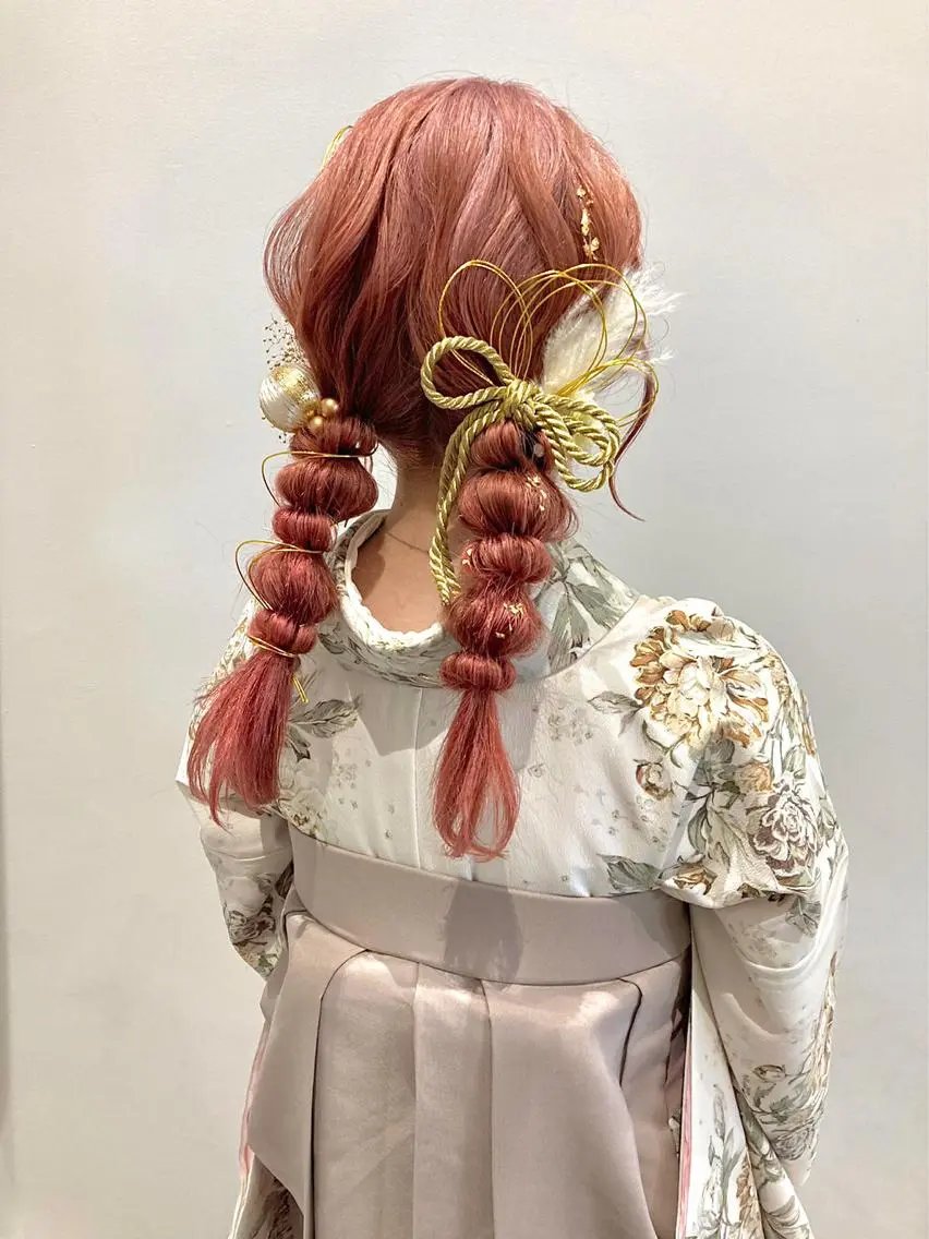お呼ばれヘアセット💖の写真