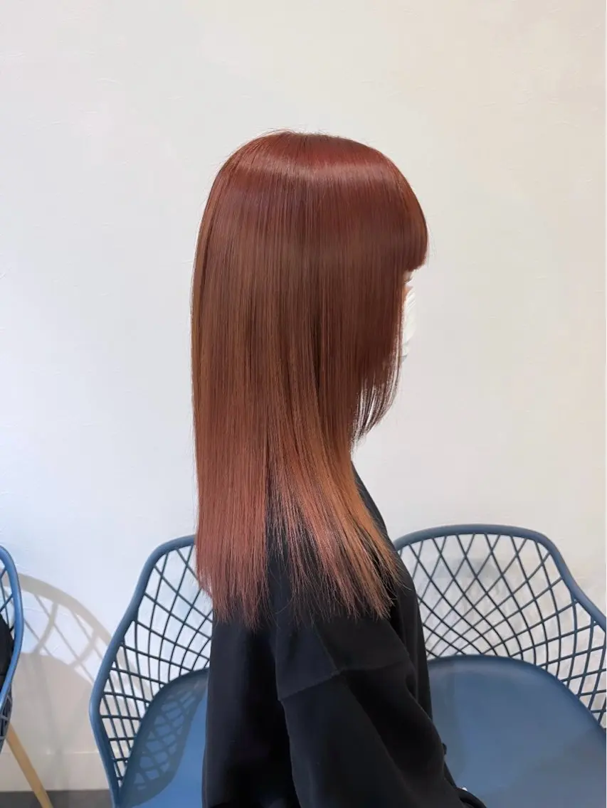 ロング カット ヘアカラー トリートメント 当日予約◎ risaのヘアスタイル