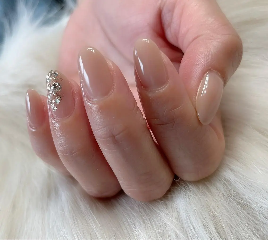 ネイル アートネイル ワンカラーネイル Nail Salon Momoのネイルデザイン