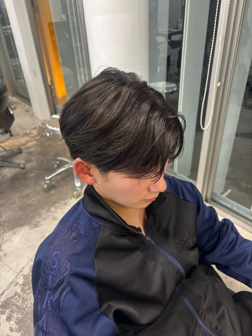 【練習モデル】メンズパーマ👦🏻💭ニュアンスパーマ/波巻きパーマ/シャドウパーマの写真